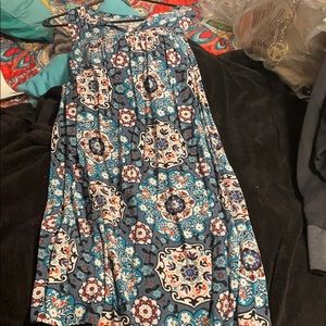 Ann Taylor Loft Mandala Print Dress